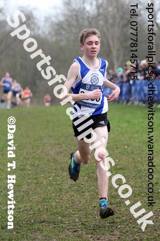 Mens under-17s Inter Counties Cross Country, Prestwold Hall, Loughborough. Photo: David T. Hewitson/Sports for All Pics